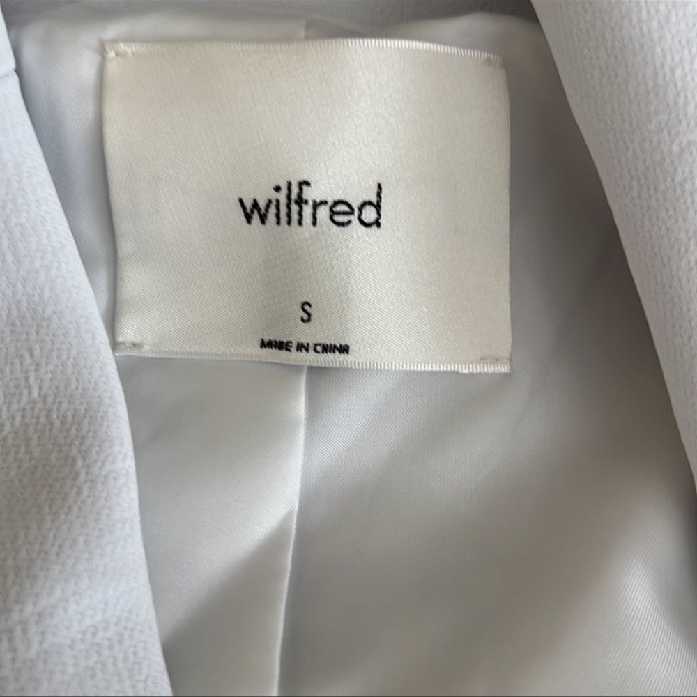 Aritzia Wilfred Cherelle Blazer FROZEN GREY - Picture 4 of 4